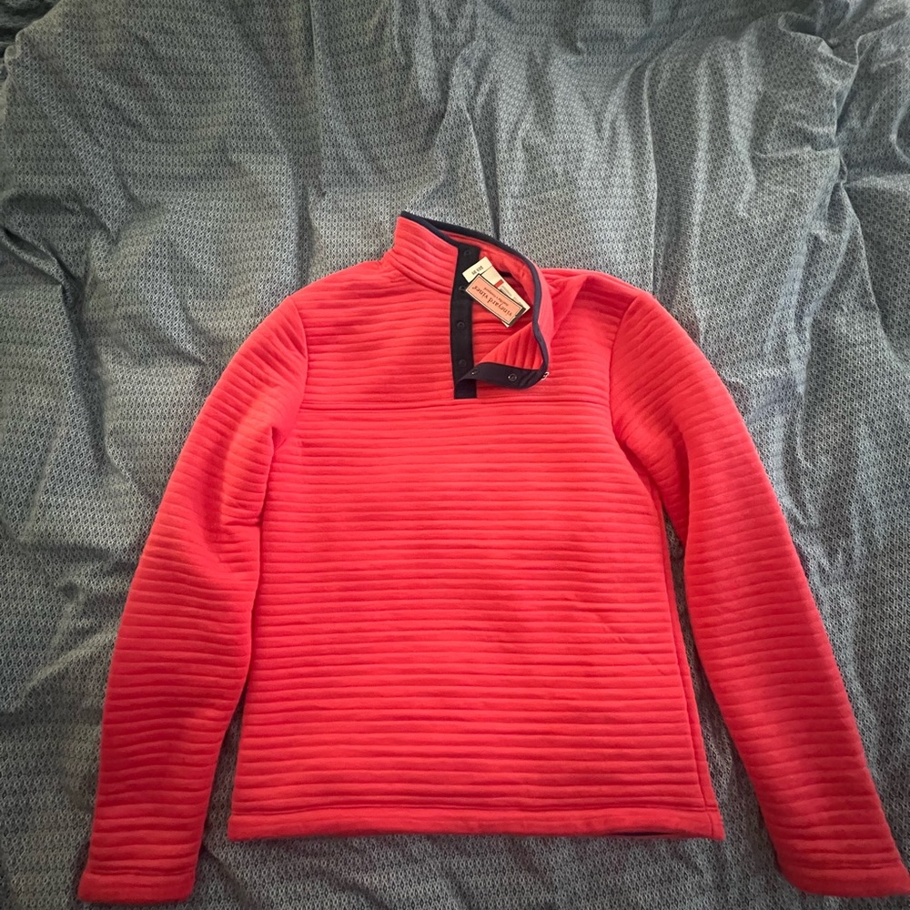Vineyard Vines Quilted Pullover - XS